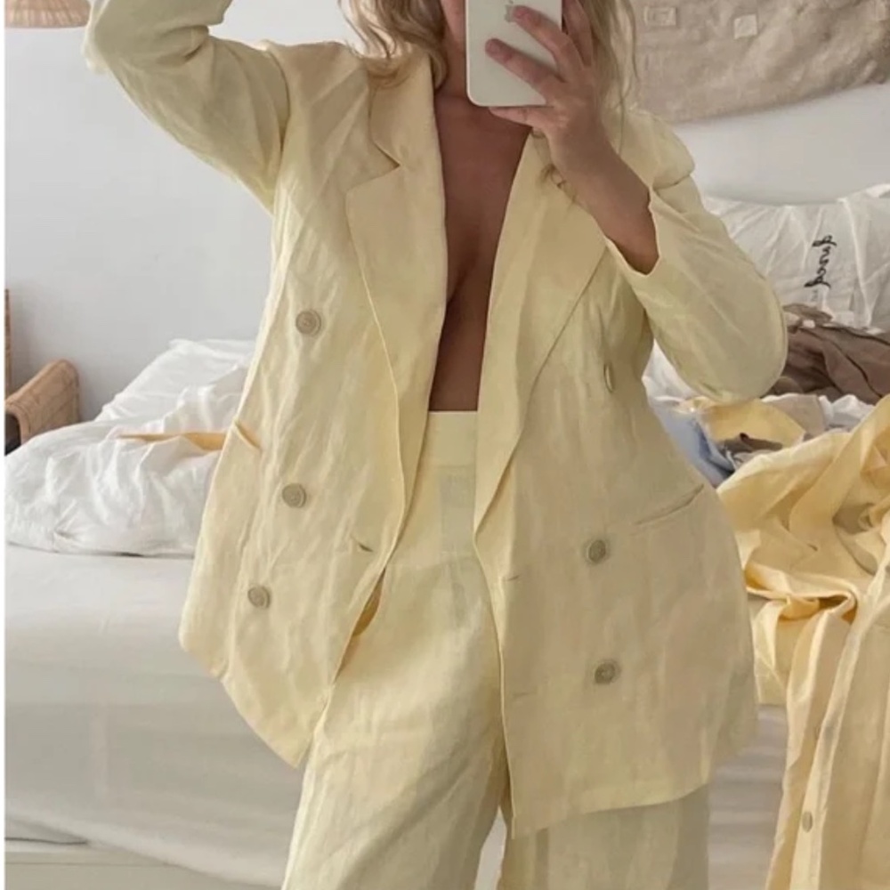 Boheme Goods Linen Blazer